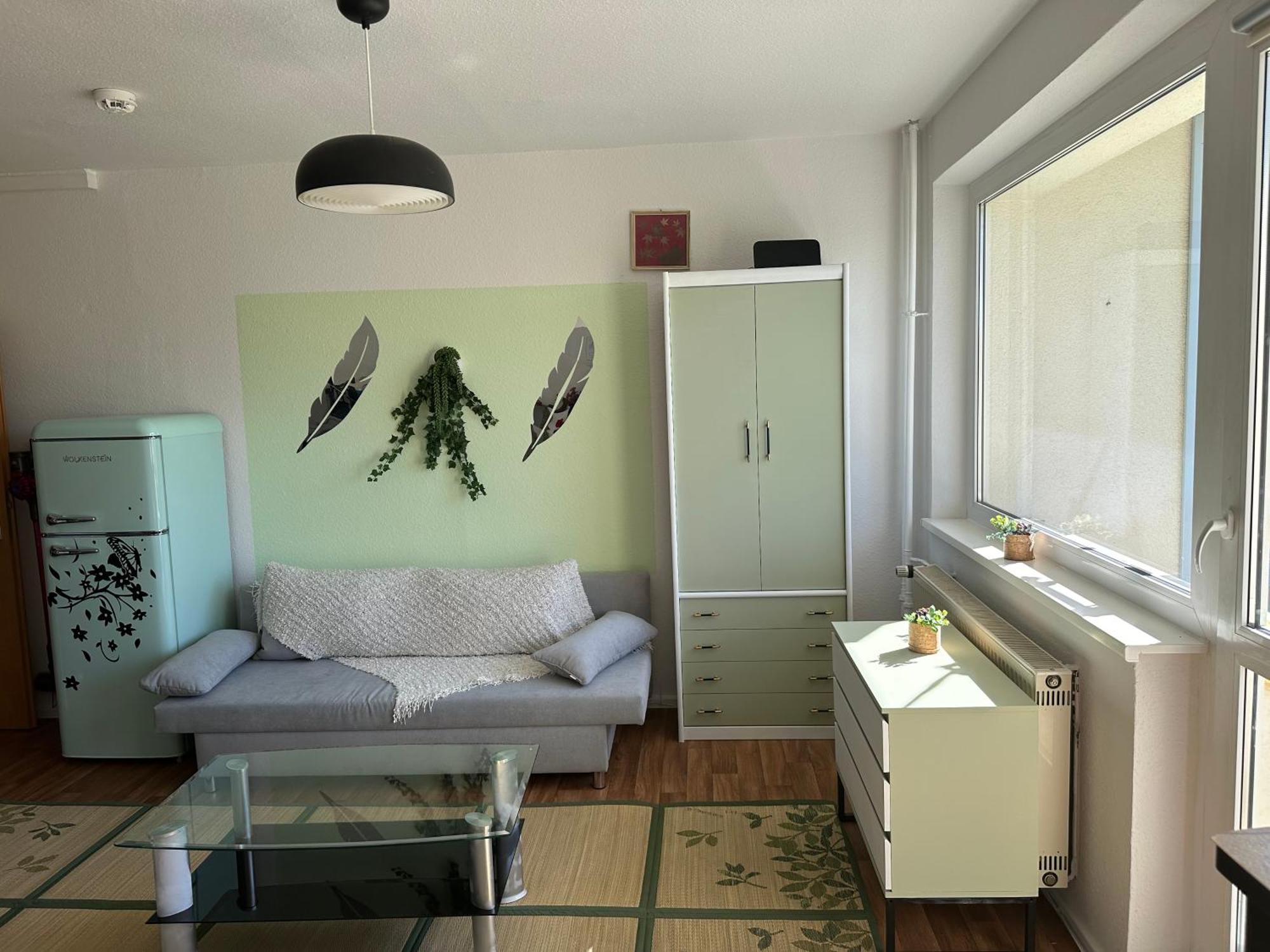 Ruhige Sonnige 1,5 Zimmer Wohnung Erfurt Exterior foto